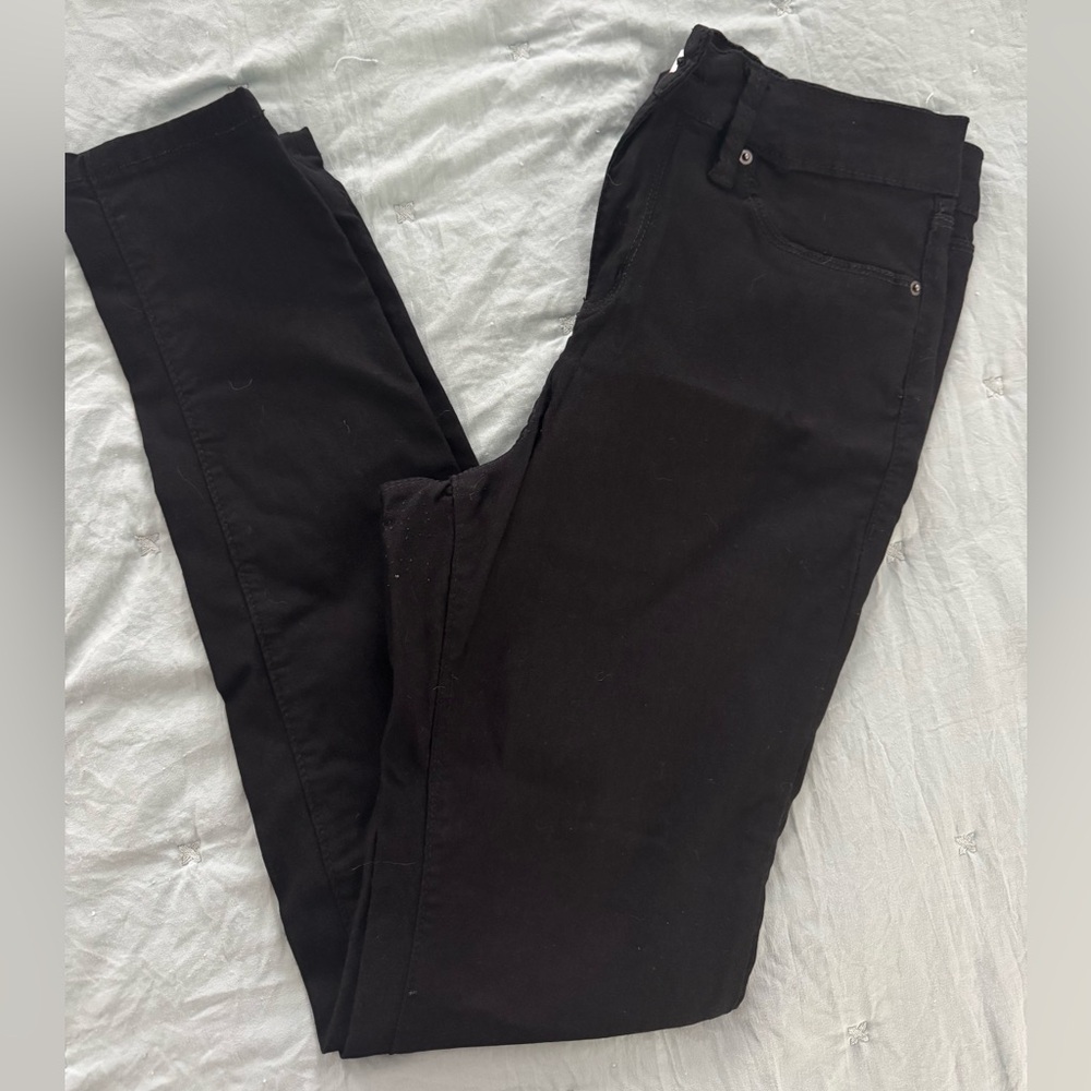 YMI Women's Black Skinny Jeans, XL